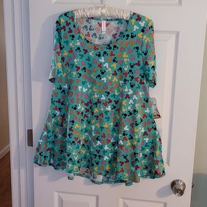LuLaRoe / Disney Perfect T Sz Small NWT